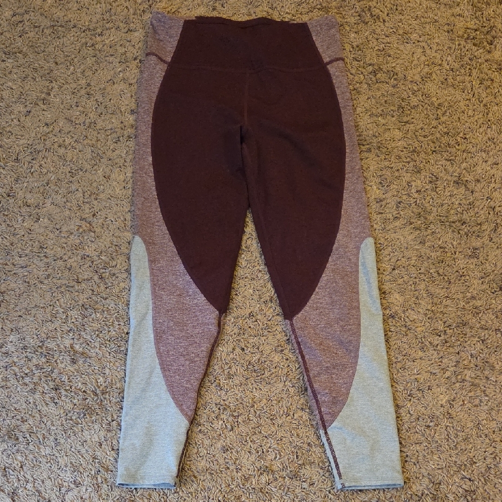 Threads 4 Thought Kids' Leggings in Brown and Gray